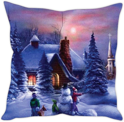 

Sleep Nature's Printed Cushions Cover(40.63 cm*40.63 cm, Multicolor)