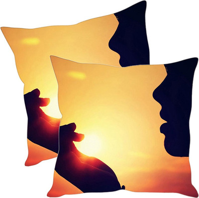 

Sleep Nature's Printed Cushions Cover(Pack of 2, 30.63 cm*30.63 cm, Multicolor)
