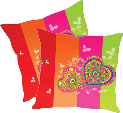 

Sleep Nature's Printed Cushions Cover(Pack of 2, 40.63 cm*40.63 cm, Multicolor)