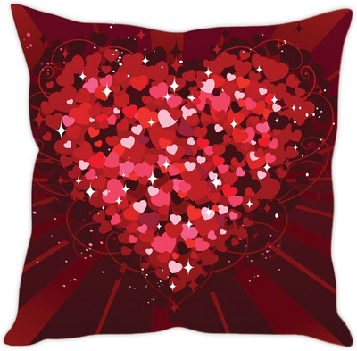 

Sleep Nature's Abstract Cushions Cover(40.63 cm*40.63 cm, Multicolor)