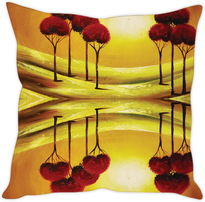 

Sleep Nature's Abstract Cushions Cover(40.63 cm*40.63 cm, Multicolor)