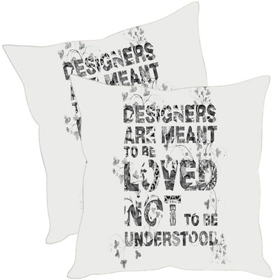 

Sleep Nature's Printed Cushions Cover(Pack of 2, 30.63 cm*30.63 cm, Multicolor)