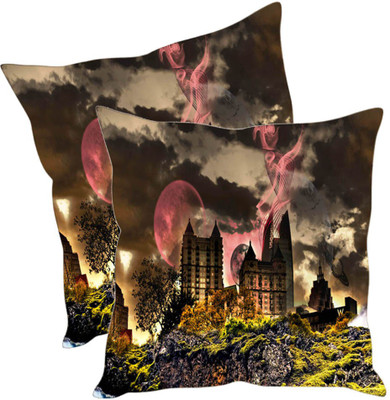 

Sleep Nature's Printed Cushions Cover(Pack of 2, 30.63 cm*30.63 cm, Multicolor)