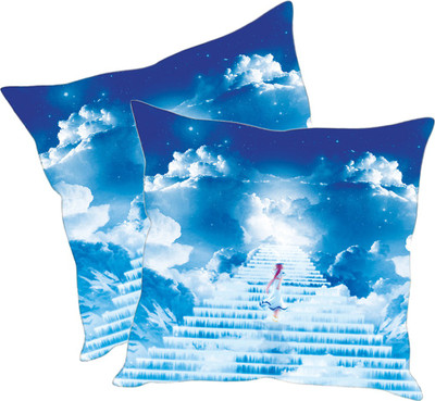 

Sleep Nature's Printed Cushions Cover(Pack of 2, 30.63 cm*30.63 cm, Multicolor)