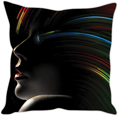 

Sleep Nature's Abstract Cushions Cover(40.63 cm*40.63 cm, Multicolor)