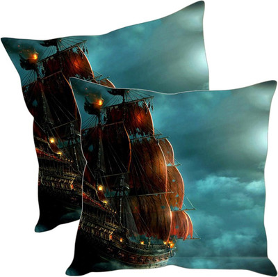 

Sleep Nature's Printed Cushions Cover(Pack of 2, 40.63 cm*40.63 cm, Multicolor)
