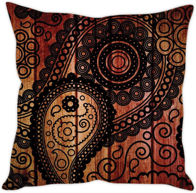 

Sleep Nature's Abstract Cushions Cover(40.63 cm*40.63 cm, Multicolor)