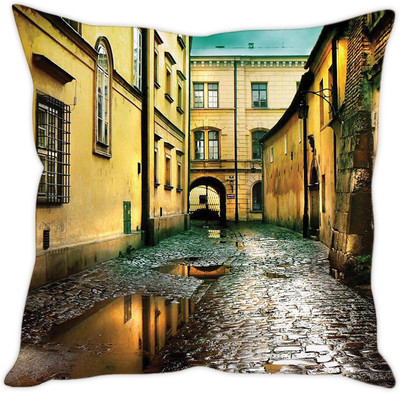 

Sleep Nature's Abstract Cushions Cover(30.63 cm*30.63 cm, Multicolor)