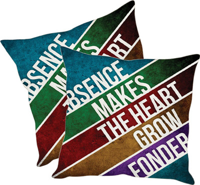 

Sleep Nature's Printed Cushions Cover(Pack of 2, 30.63 cm*30.63 cm, Multicolor)