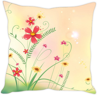 

Sleep Nature's Abstract Cushions Cover(40.63 cm*40.63 cm, Multicolor)
