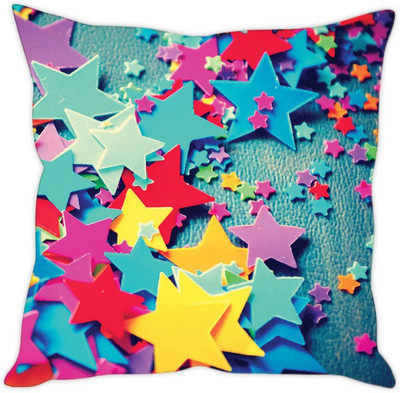 

Sleep Nature's Abstract Cushions Cover(30.63 cm*30.63 cm, Multicolor)