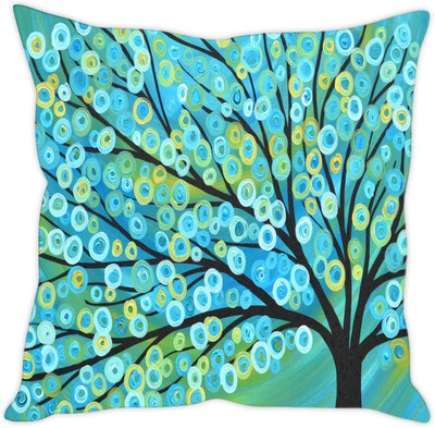 

Sleep Nature's Printed Cushions Cover(40.63 cm*40.63 cm, Multicolor)