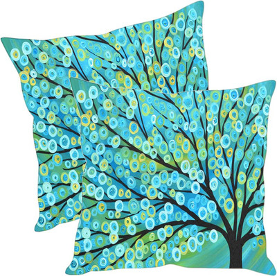 

Sleep Nature's Printed Cushions Cover(Pack of 2, 30.63 cm*30.63 cm, Multicolor)