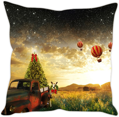 

Sleep Nature's Abstract Cushions Cover(30.63 cm*30.63 cm, Multicolor)