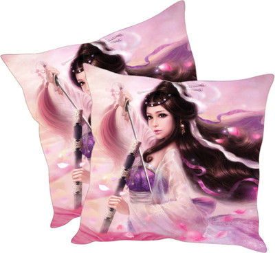 

Sleep Nature's Printed Cushions Cover(Pack of 2, 30.63 cm*30.63 cm, Multicolor)