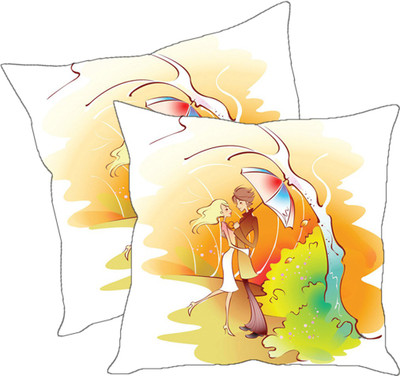 

Sleep Nature's Printed Cushions Cover(Pack of 2, 40.63 cm*40.63 cm, Multicolor)