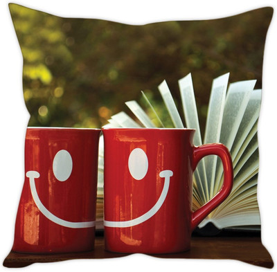 

Sleep Nature's Abstract Cushions Cover(30.63 cm*30.63 cm, Multicolor)