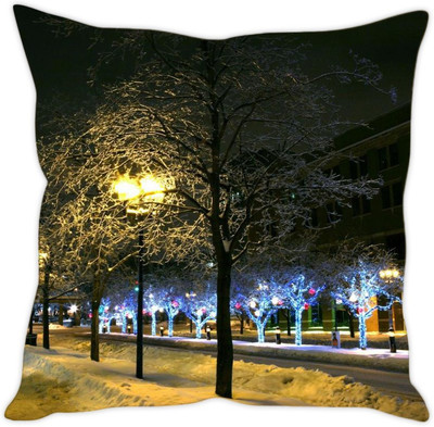 

Sleep Nature's Printed Cushions Cover(40.63 cm*40.63 cm, Multicolor)