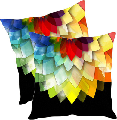 

Sleep Nature's Printed Cushions Cover(Pack of 2, 40.63 cm*40.63 cm, Multicolor)