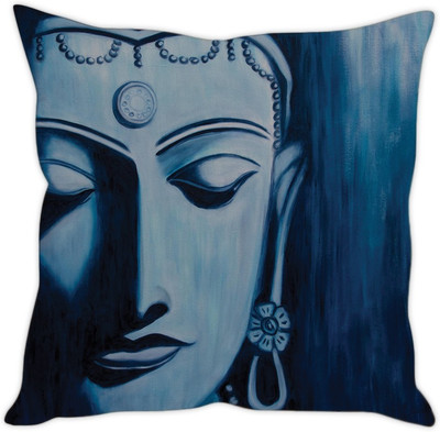 

Sleep Nature's Abstract Cushions Cover(40.63 cm*40.63 cm, Multicolor)