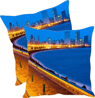 

Sleep Nature's Printed Cushions Cover(Pack of 2, 40.63 cm*40.63 cm, Multicolor)