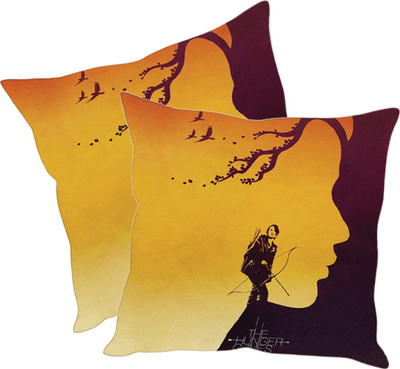 

Sleep Nature's Printed Cushions Cover(Pack of 2, 30.63 cm*30.63 cm, Multicolor)