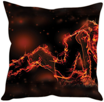 

Sleep Nature's Abstract Cushions Cover(40.63 cm*40.63 cm, Multicolor)