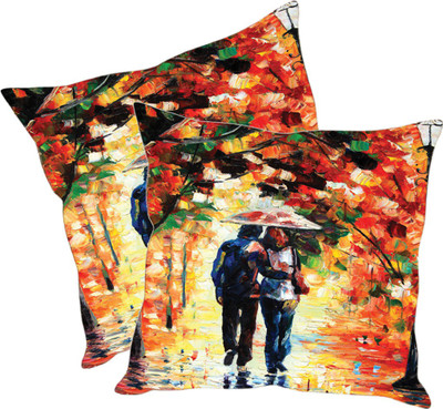 

Sleep Nature's Printed Cushions Cover(Pack of 2, 30.63 cm*30.63 cm, Multicolor)