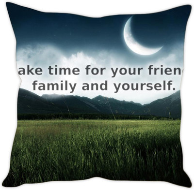 

Sleep Nature's Printed Cushions Cover(40.63 cm*40.63 cm, Multicolor)