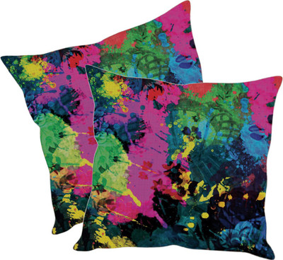 

Sleep Nature's Printed Cushions Cover(Pack of 2, 30.63 cm*30.63 cm, Multicolor)