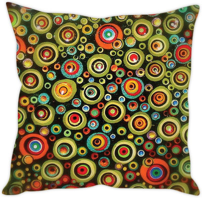 

Sleep Nature's Abstract Cushions Cover(40.63 cm*40.63 cm, Multicolor)