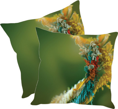 

Sleep Nature's Printed Cushions Cover(Pack of 2, 40.63 cm*40.63 cm, Multicolor)