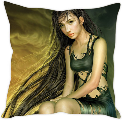 

Sleep Nature's Abstract Cushions Cover(30.63 cm*30.63 cm, Multicolor)