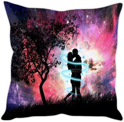 

Sleep Nature's Abstract Cushions Cover(30.63 cm*30.63 cm, Multicolor)