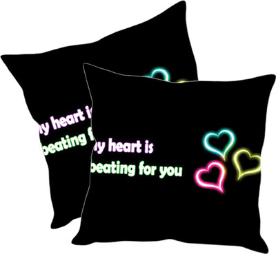 

Sleep Nature's Printed Cushions Cover(Pack of 2, 30.63 cm*30.63 cm, Multicolor)