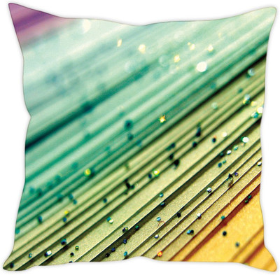 

Sleep Nature's Abstract Cushions Cover(40.63 cm*40.63 cm, Multicolor)