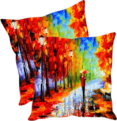 

Sleep Nature's Printed Cushions Cover(Pack of 2, 40.63 cm*40.63 cm, Multicolor)