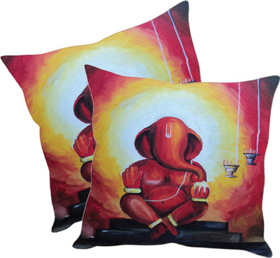 

Sleep Nature's Printed Cushions Cover(Pack of 2, 40.63 cm*40.63 cm, Multicolor)