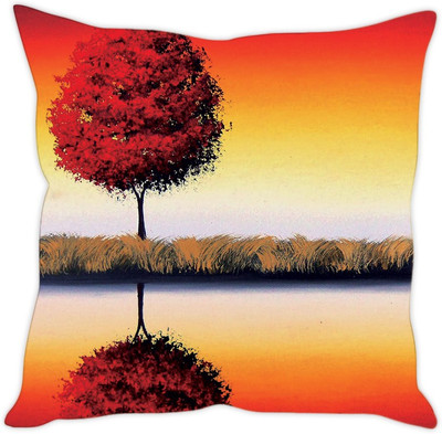 

Sleep Nature's Abstract Cushions Cover(40.63 cm*40.63 cm, Multicolor)