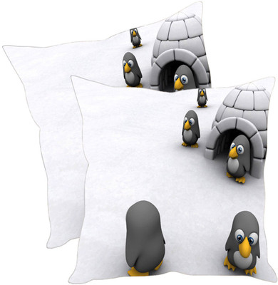 

Sleep Nature's Printed Cushions Cover(Pack of 2, 30.63 cm*30.63 cm, Multicolor)