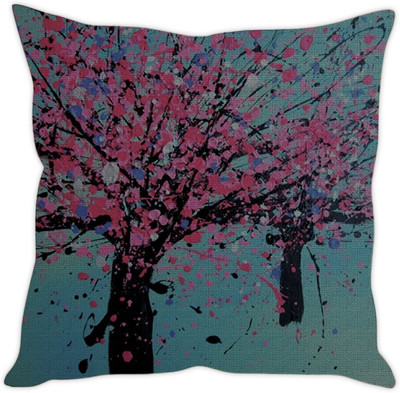

Sleep Nature's Abstract Cushions Cover(40.63 cm*40.63 cm, Multicolor)