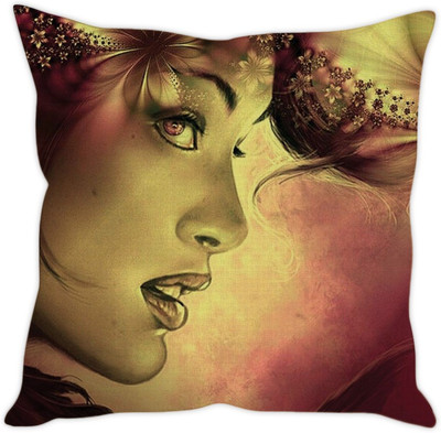 

Sleep Nature's Abstract Cushions Cover(30.63 cm*30.63 cm, Multicolor)