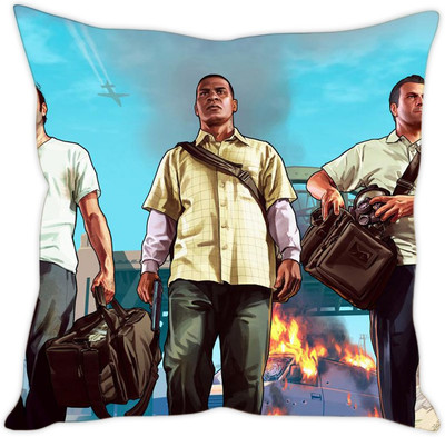

Sleep Nature's Printed Cushions Cover(40.63 cm*40.63 cm, Multicolor)