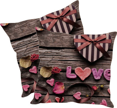 

Sleep Nature's Printed Cushions Cover(Pack of 2, 40.63 cm*40.63 cm, Multicolor)