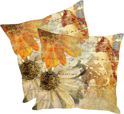 

Sleep Nature's Printed Cushions Cover(Pack of 2, 30.63 cm*30.63 cm, Multicolor)