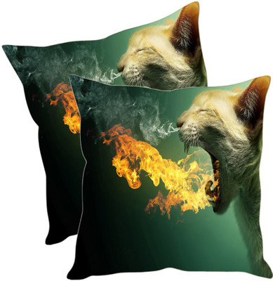 

Sleep Nature's Printed Cushions Cover(Pack of 2, 30.63 cm*30.63 cm, Multicolor)