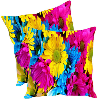 

Sleep Nature's Printed Cushions Cover(Pack of 2, 40.63 cm*40.63 cm, Multicolor)