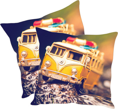 

Sleep Nature's Printed Cushions Cover(Pack of 2, 30.63 cm*30.63 cm, Multicolor)