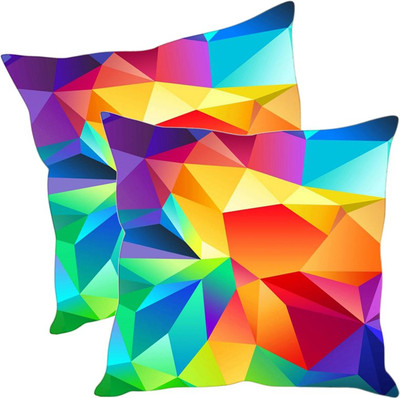 

Sleep Nature's Printed Cushions Cover(Pack of 2, 40.63 cm*40.63 cm, Multicolor)