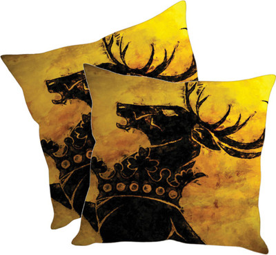 

Sleep Nature's Printed Cushions Cover(Pack of 2, 30.63 cm*30.63 cm, Multicolor)